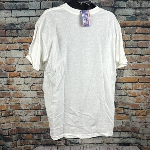 Anvil wood working show white tee NWT size XL - Picture 2 of 5